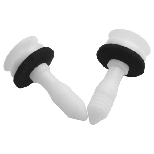 Clips de fixation intérieur garniture panneau carte porte voiture blanc type Ja - Picture 12 of 12