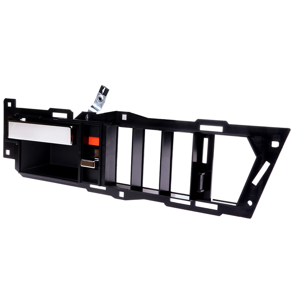 Juego de manijas interiores negras de puerta delantera izquierda derecha par para camioneta Chevy Suburban Foto 4 de 4