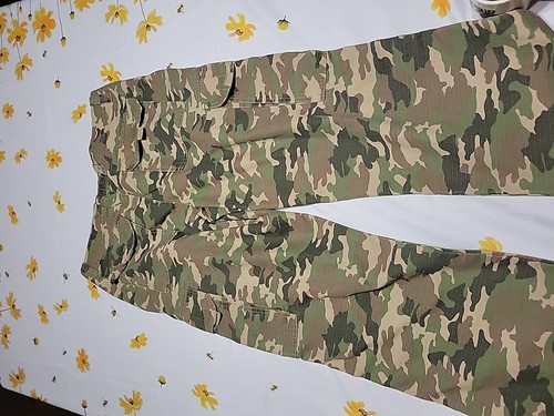 Pantalones cargo Gander Mountain camuflados para hombre talla 38x32 grandes holgados en el bosque - Imagen 14 de 17