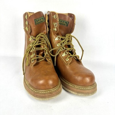 Cabela's Brown Felt Bottom Fly Fishing Wading Boots Mens Size 10