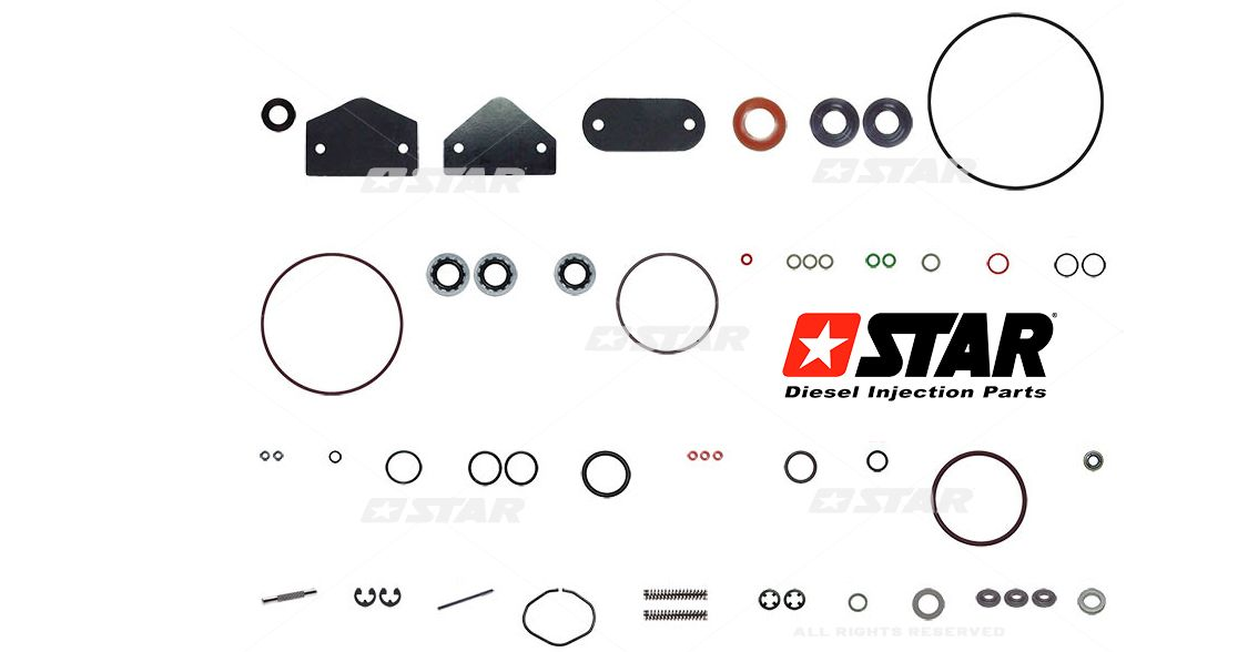 Injection Kit Diesel Care Roosa Master/Stanadyne Injection Pump Seal Kit - Fits DB/JDB/DC Pumps (24371) Stanadyne Diesel Fuel Additive - Foto 2