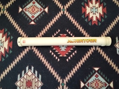 Vintage Flanbeau Telescoping Hard Plastic Fishing Rod Case. 34'' to 63'' by 3'' 