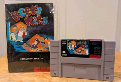 Bebe's Kids (Super Nintendo Entertainment System, 1994) Authentic