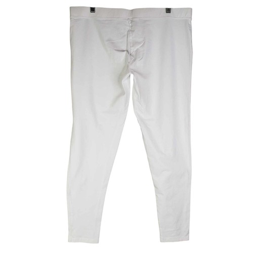 Coolibar Pant Pants Women's Size XL White Beach Lounge UPF 50+ Pull On Cotton - Picture 3 of 10