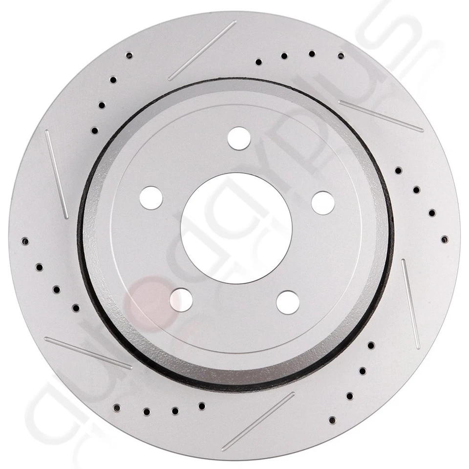 ROTORES DE FRENO TRASERO CERÁMICA Y PASTILLAS PARA FORD CROWN VICTORIA MERCURY GRAND MARQUIS Foto 2 de 4