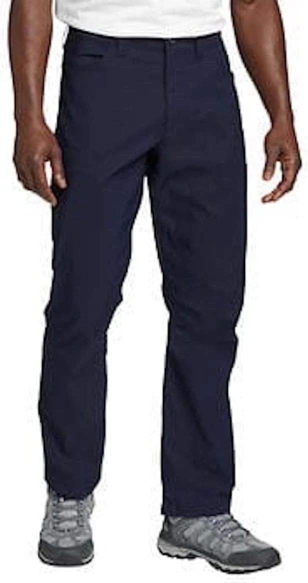 Eddie Bauer Mens Ripstop Outdoor Hiking Camping Pants Elastic Waist Size 34x34