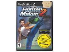 Fighter Maker 2 Sony PlayStation 2 PS2 Game Disc & Case
