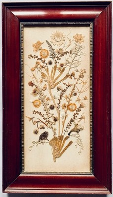 Feines antikes Trockenblumen Gesteck schönes Stück 50cm