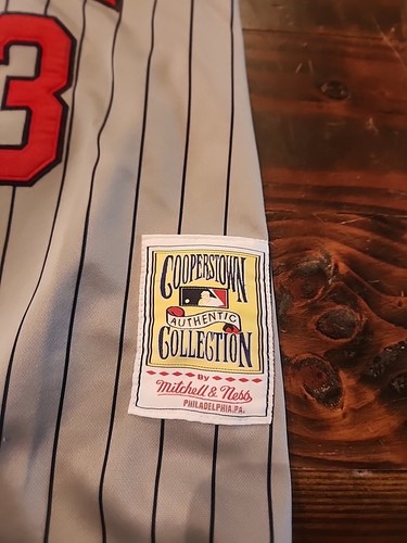 Harmon Killebrew Minnesota Twins Mitchell & Ness taglia 48 collezione Cooperstown - Foto 4 di 16