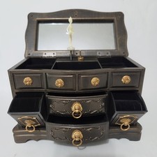 Vintage Chest of Drawers Ballerina MUSIC JEWELRY BOX "Plays A Song For Her Soul"
