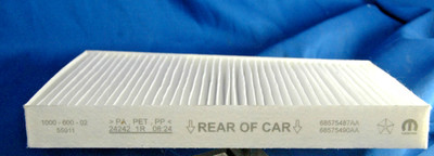 Genuine Mopar 68575487AA/68575490AA Cabin Air Filter