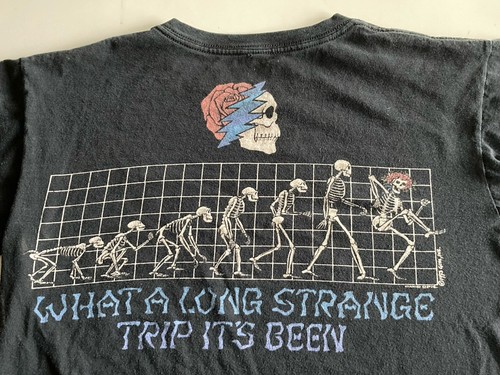 Vintage 1993 Grateful Dead What A Long Strange Trip T-Shirt Large Garcia Weir - Bild 4 von 5