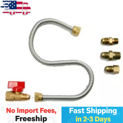 #ad Mr. Heater F271239 One Stop Universal Gas Appliance Hook Up Kit $15.07