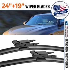 24"19" Front Windshield Wiper Blades For BMW 3 Serie E90 E91 F30 F31 F34 F80