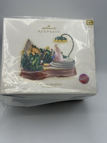Hallmark Keepsake Magic Wizard of Oz - I’ll Get You My Pretty - 2006 Sealed New! - Picture 3 of 8