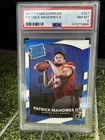 2017 Panini Donruss Rated Rookie Patrick Mahomes II #327 (RC) PSA 8
