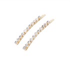 L. ERICKSON classic Set Crystal and Gold Metal Pins With Square & Round Crystals — photo 4