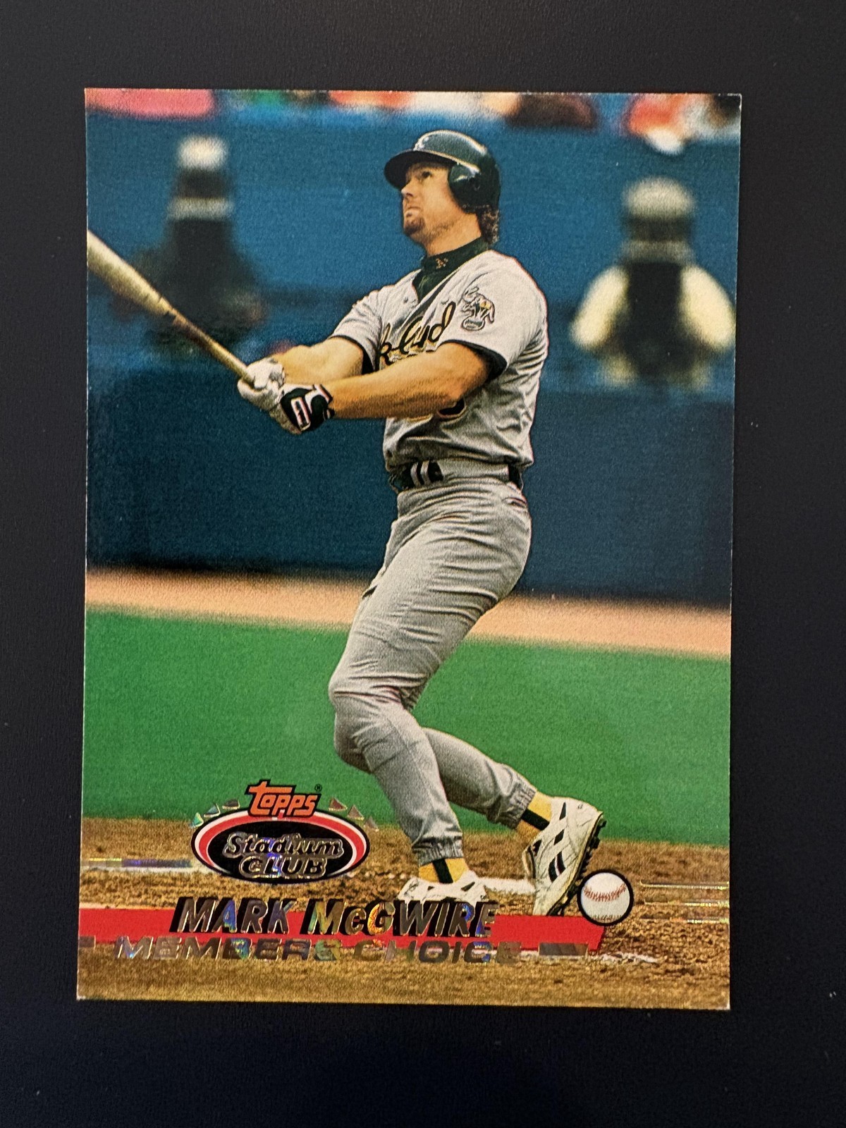 1993 Stadium Club Mark McGwire #595 Members Only JM