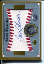 2002 UPPER DECK SWEET SPOT CLASSIC SIGNATURES AUTOGRAPH CARD TOM SEAVER NY METS