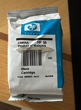 Image of Genuine HP 56 Black Ink Cartridge C6656A