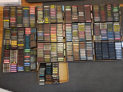 Atari 2600 Game Lot - Clean & Tested; Pick Your Favs Combined S&H w/ Other Lots