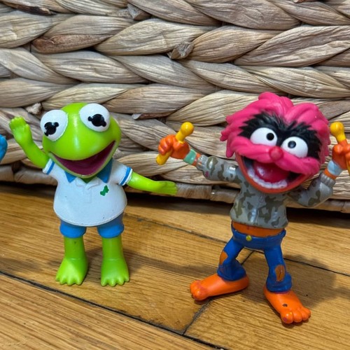 Disney Jr Muppet Babies Animal Kermit the Frog Applesauce Cookie Monster Oscar - Picture 3 of 10