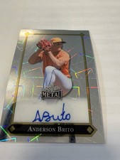 2025 Leaf Metal Silver # LGR-AB1 Anderson Brito Auto (#'d /5)