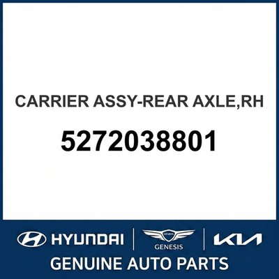 2000-2005 Kia Optima Trägerbaugruppe - Hinterachse OEM Neu 5272038801