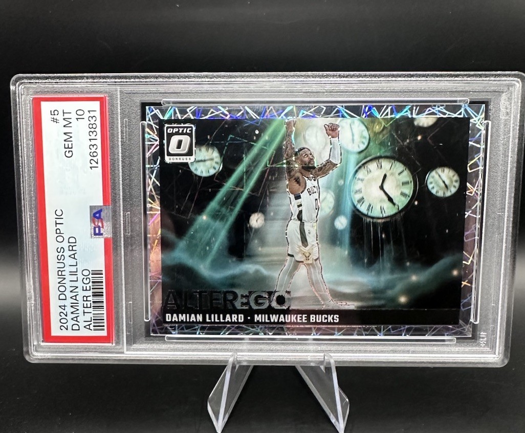 2024 Donruss Optic Damian Lillard Alter Ego SSP PSA 10 Pop 1 🔥