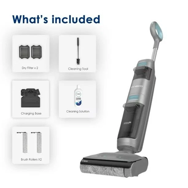 Tineco GO H2O SENSE Wet/Dry Mop & Vacuum with Mess Detection image 2