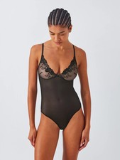 John Lewis Body Bodysuit Kiki Sparkle Black S / UK 8 - BNWT  49