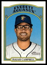 2021 Topps Heritage Minor League #103 Isaiah Campbell    Everett AquaSox