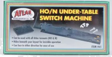 Atlas #65 Under Table Switch Machine for HO or N Scale Turnouts. NEW!