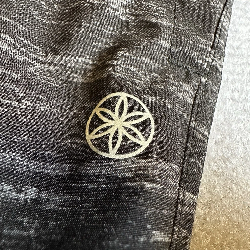 Pantalones Cortos Somáticos Gaiam Para Hombre Negros Talla Pequeña Ropa Deportiva Gimnasio Foto 4 de 4