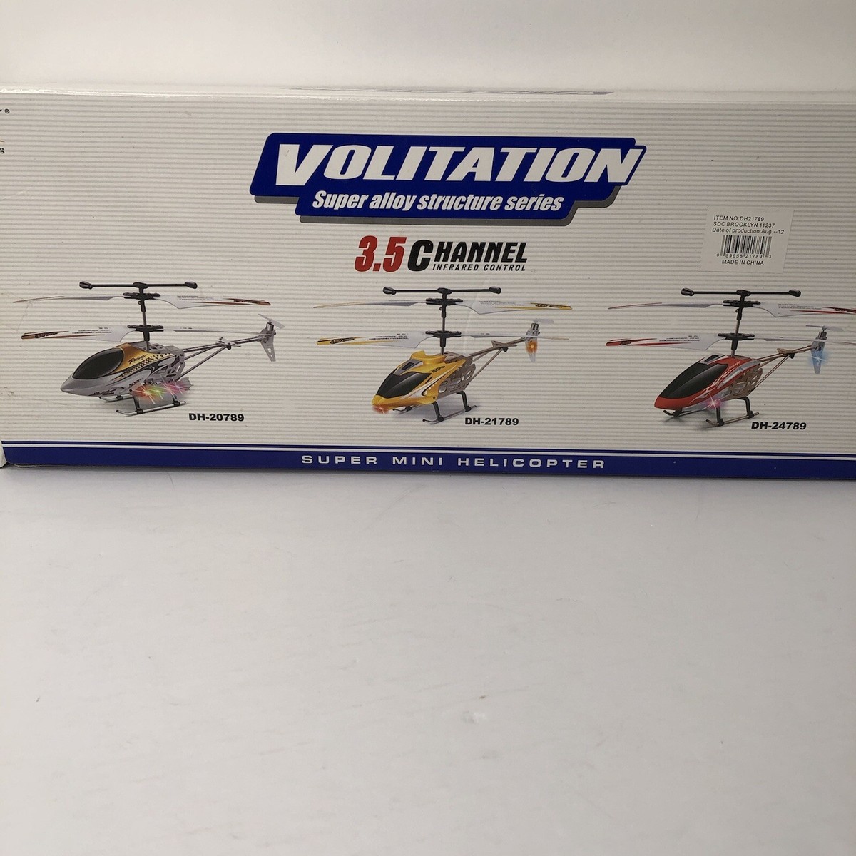 Volitation Super Mini Helicopter remote control RC for parts