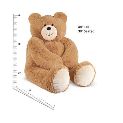 The Vermont Teddy Bear Big Hunka 4 Foot Teddy Bear for sale online