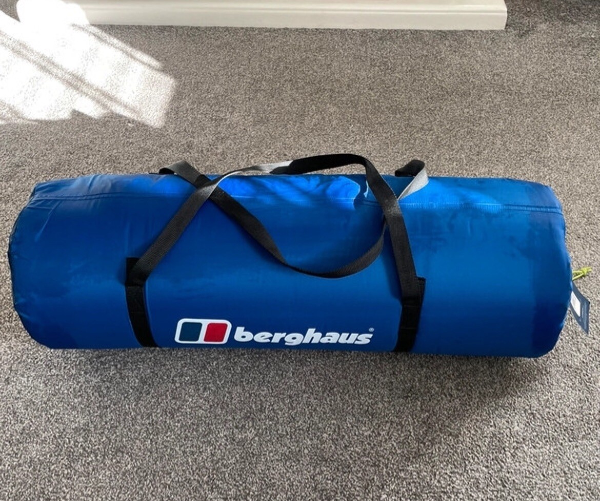 Berghaus Single SelfInflating Foam Mat Blue 5054306323788 eBay