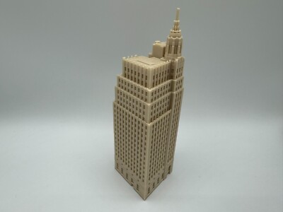 National American Bank Building Model- 3D Printed