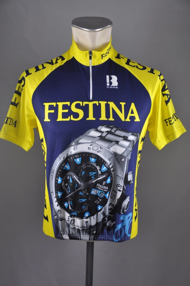 Maillot Cyclisme Festina A814 - Taille L - Sibille - Occasion