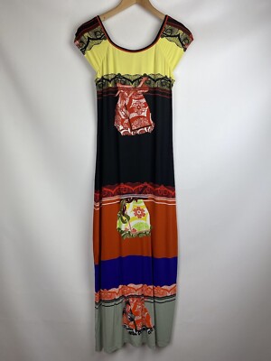 Save The Queen Damen Colorblock Kurzarm Kleid Gr.M