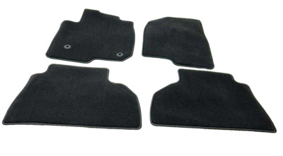 84392962 OEM GM Black Front Rear Carpet Floor Mat Set 2019-2023 Sierra Silverado