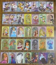 Disney Characters Wafer Cards Complete set CC BANDAI All 35 types wafers