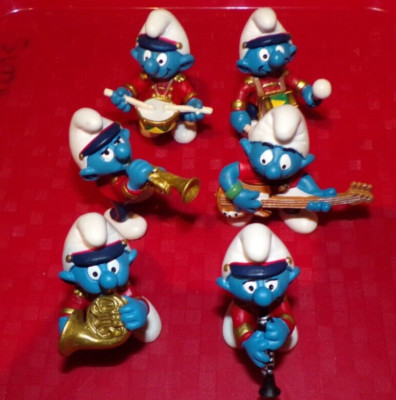 Schtroumpf Schleich: 20013 LUTH ROUGE - TBE (Smurf Pitufo Schlumpf