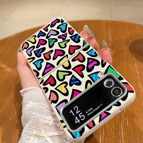 Love Heart Case For Samsung Galaxy Z Flip6 Flip5 4 3 TPU Hybrid Magsafe Cover - Picture 11 of 18