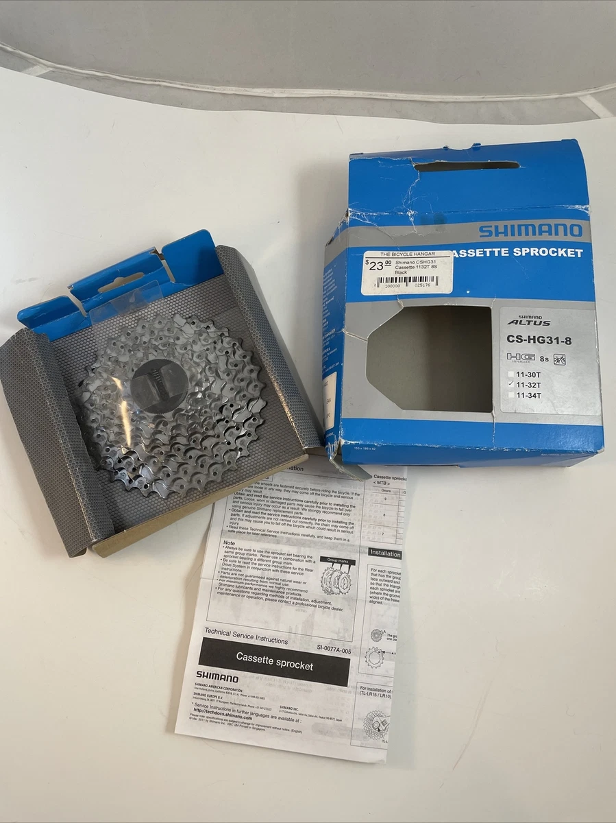 MicroShift G11 Cassette - 11 Vitesse 11-32T Argent Chrome Plaqué Avec