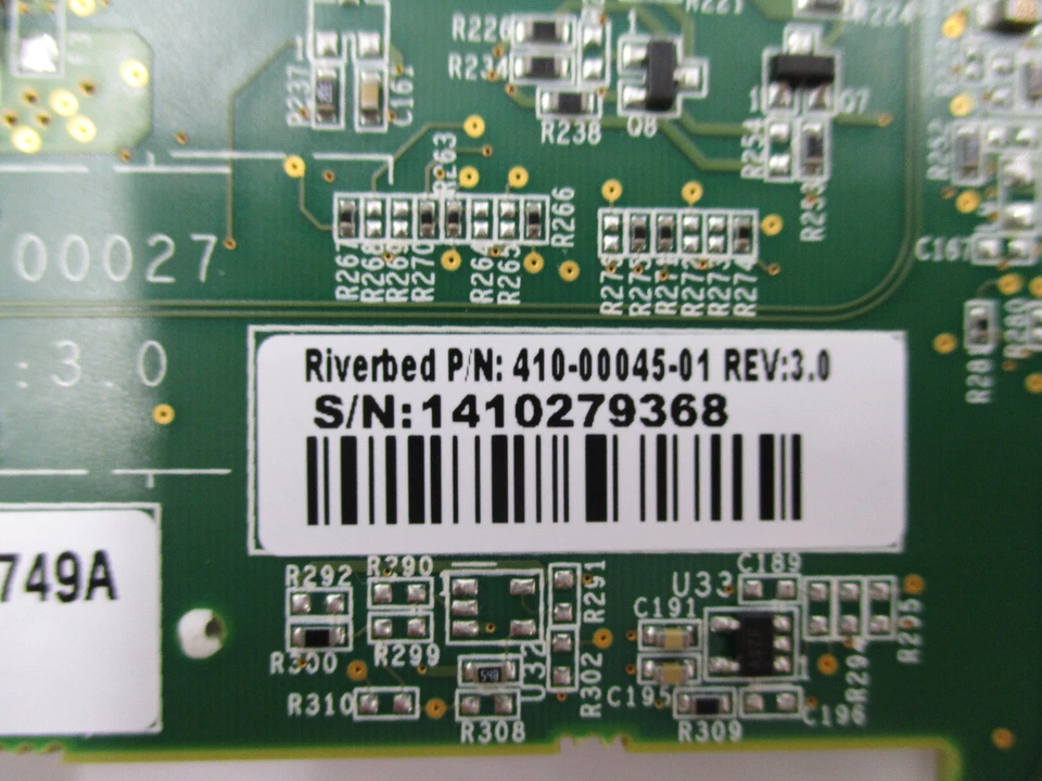 Riverbed Four-Port SX Multimode Fiber Gigabit Ethernet Card P/N: 410-00045-01 - Image 4 of 4