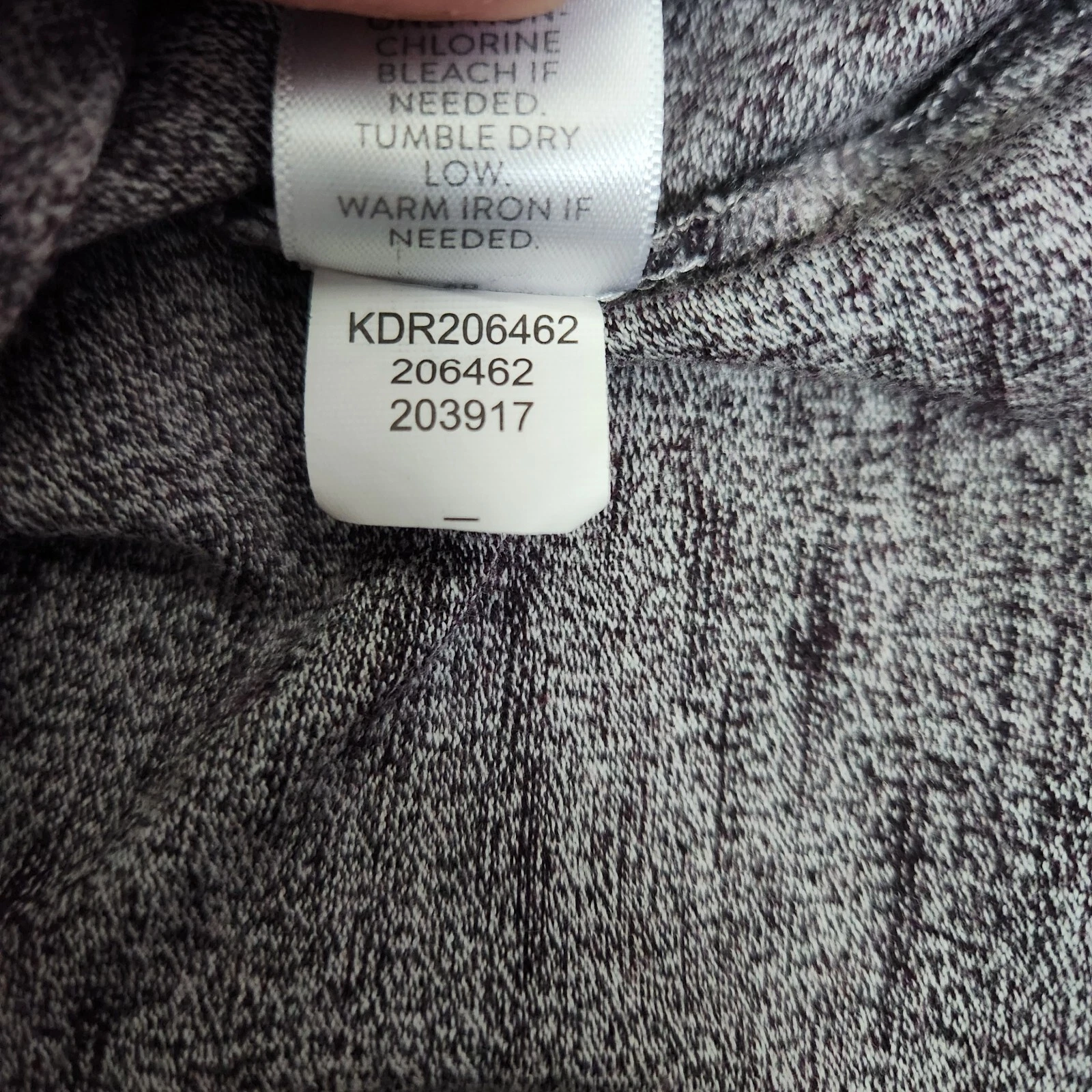 VETEMENTS Tunica donna pura J Jill L Petite collo cappuccio viola grigio cotone manica lunga