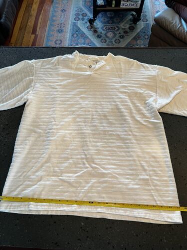 Vintage cremefarbenes Ballenfärberhemd Größe Large - Bild 3 von 5