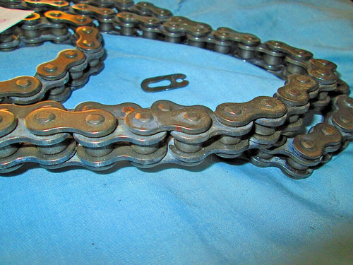 DUCATI  DID VX2 94 LINK 520   CHAIN & MASTER LINK  approx 250 miles - Picture 4 of 8