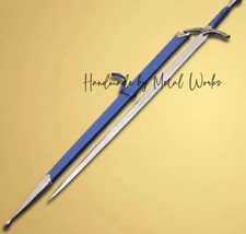 LOM Glamdring Sword of Gandalf, Cosplay Replica Handmade Sword with Scabbard